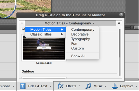 Motion Titles Adobe Inc